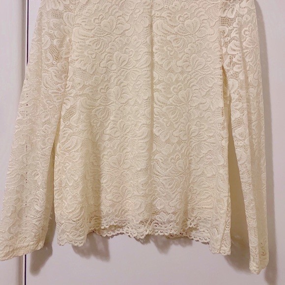 Vero Moda Lace Mock Turtleneck - Picture 8 of 8